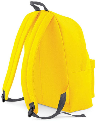Bagbase BG125 Original Fashion Backpack - Yellow/Graphite Grey