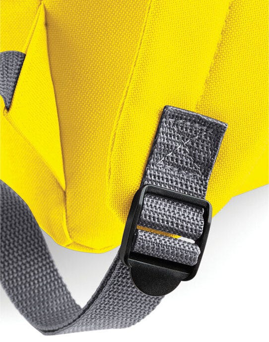 Bagbase BG125 Original Fashion Backpack - Yellow/Graphite Grey
