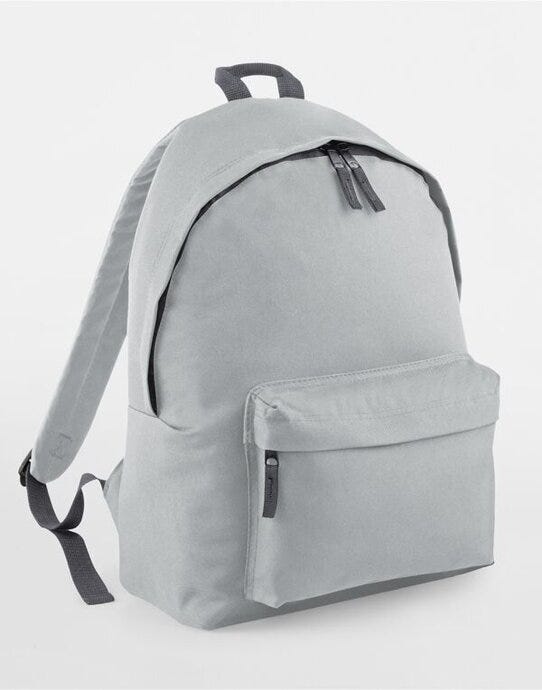 Bagbase BG125 Original Fashion Backpack - Light Grey/ Graphite Grey