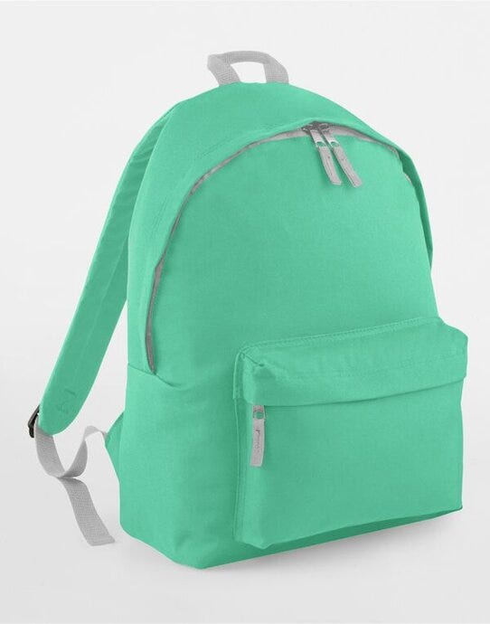 Bagbase BG125 Original Fashion Backpack - Mint/ Light Grey