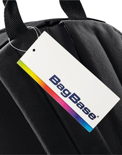 Bagbase BG125 Original Fashion Backpack - Black/Black