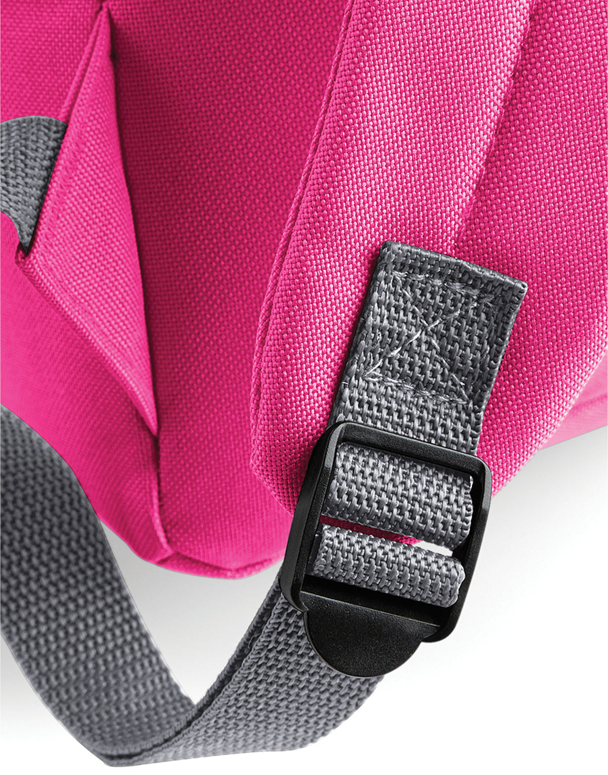 Bagbase BG125J Junior Fashion Backpack - Fuchsia/Graphite