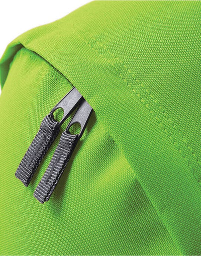 Bagbase BG125J Junior Fashion Backpack - Lime/graphite