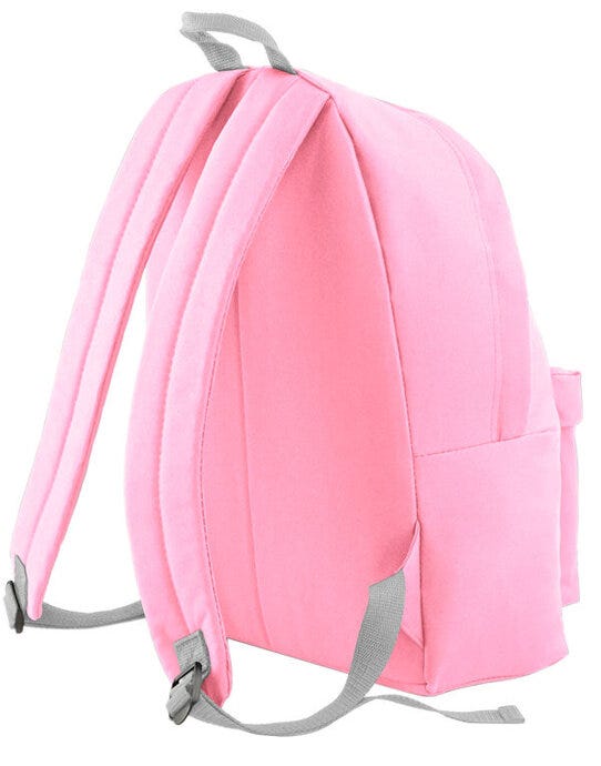 Bagbase BG125J Junior Fashion Backpack - Classic Pink/ Light Grey