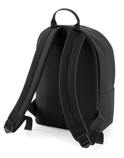 Bagbase BG125S Mini Fashion Backpack - Black/Black