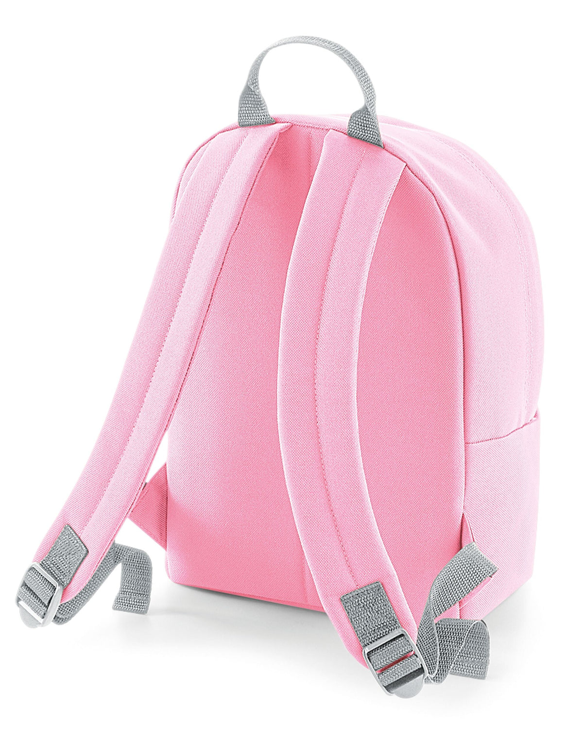 Bagbase BG125S Mini Fashion Backpack - Classic Pink/ Light Grey