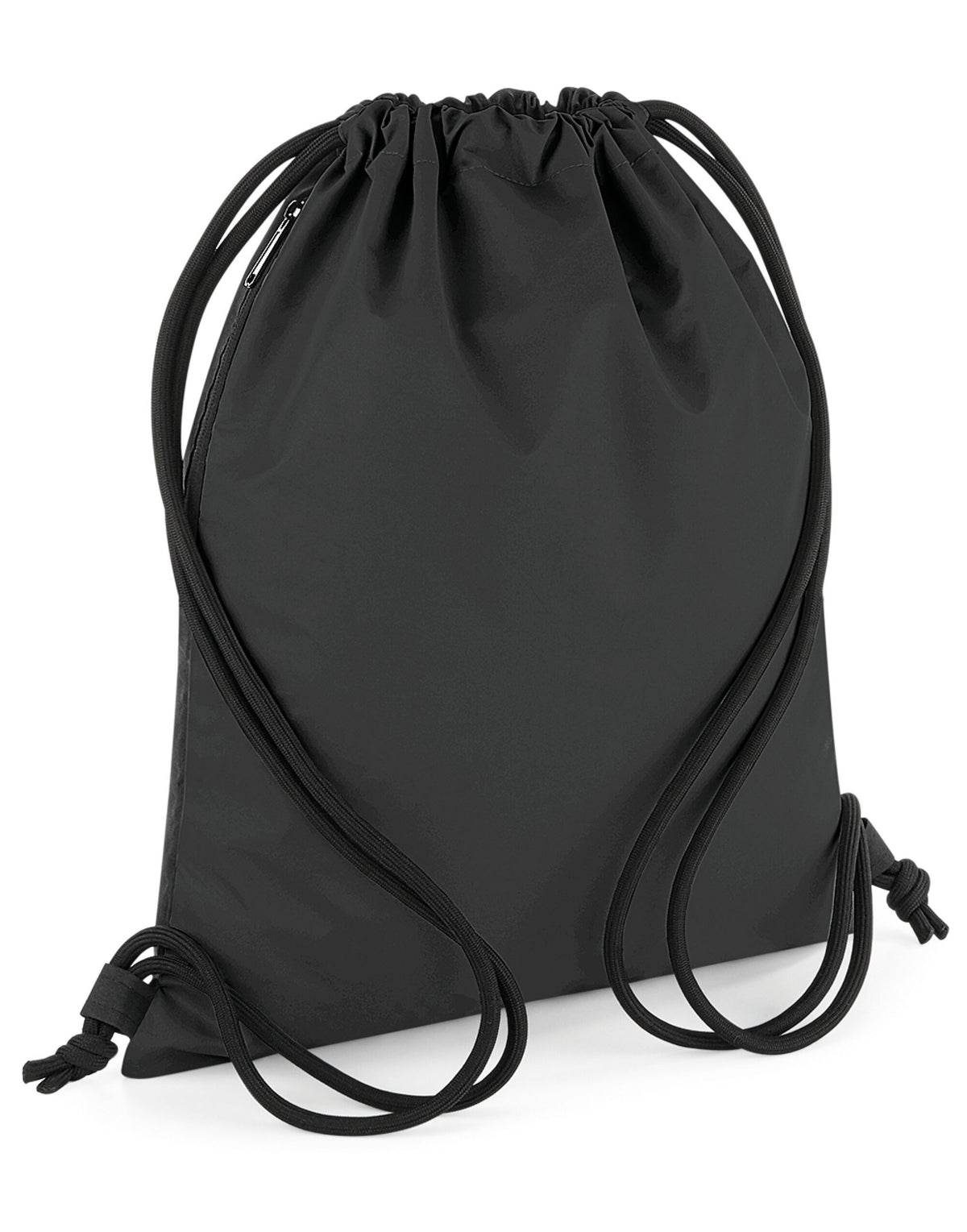 Bagbase BG137 Reflective Gymsac - Black/Reflective
