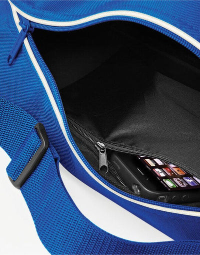 Bagbase BG14 Retro Shoulder Bag - Bright Royal/White