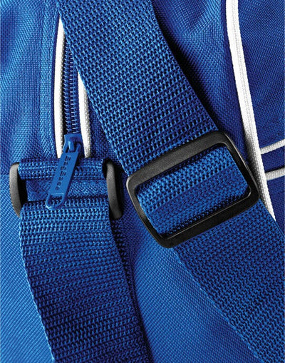 Bagbase BG14 Retro Shoulder Bag - Bright Royal/White