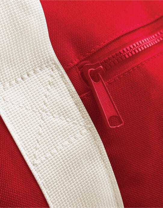 Bagbase BG140 Original Barrel Bag - Classic Red/Off White