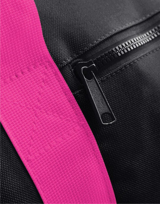 Bagbase BG140 Original Barrel Bag - Black/Fuchia