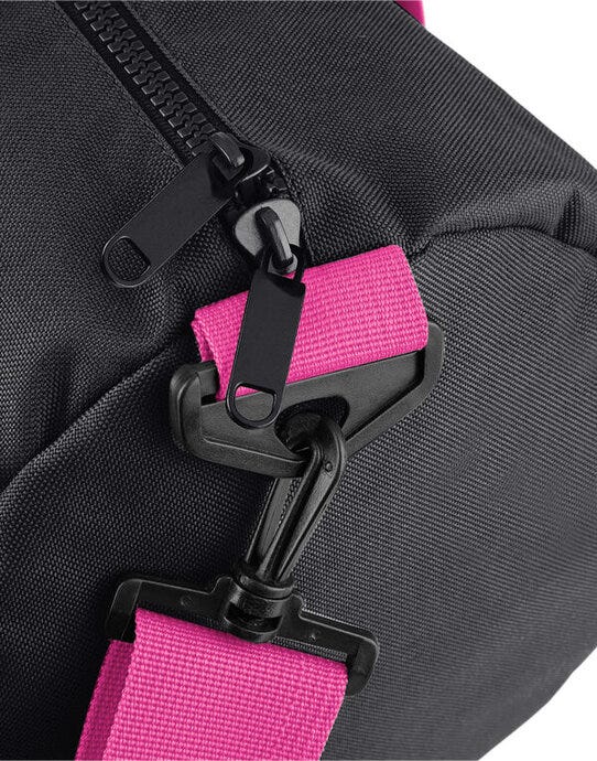 Bagbase BG140 Original Barrel Bag - Black/Fuchia