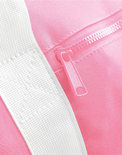 Bagbase BG140 Original Barrel Bag - CLassic Pink/White