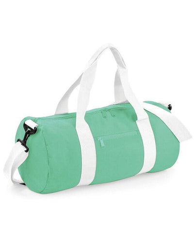 Bagbase BG140 Original Barrel Bag - Mint Green/Off White