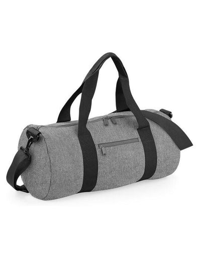 Bagbase BG140 Original Barrel Bag - Grey Marl/Black