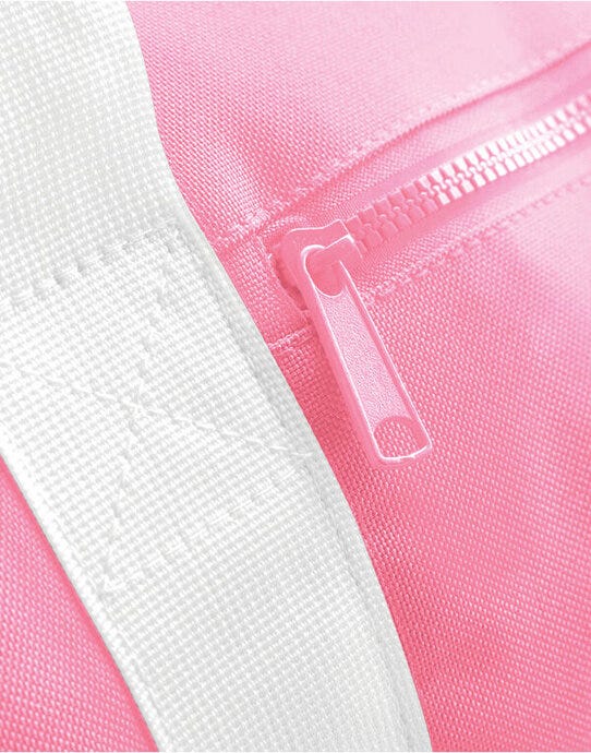 Bagbase BG140S Mini Barrel Bag - Classic Pink/White