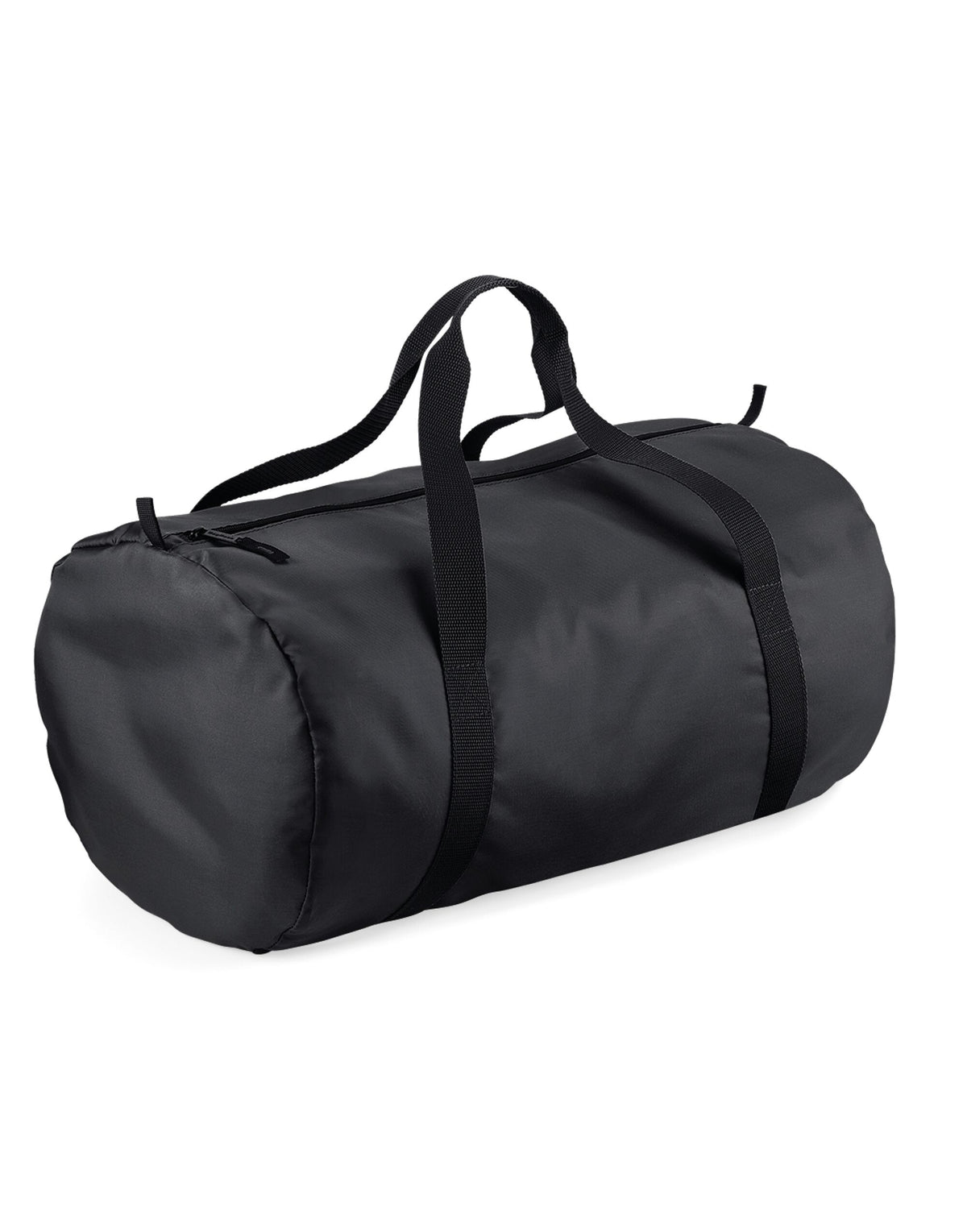 Bagbase BG150 Packaway Barrel Bag - Black/Black