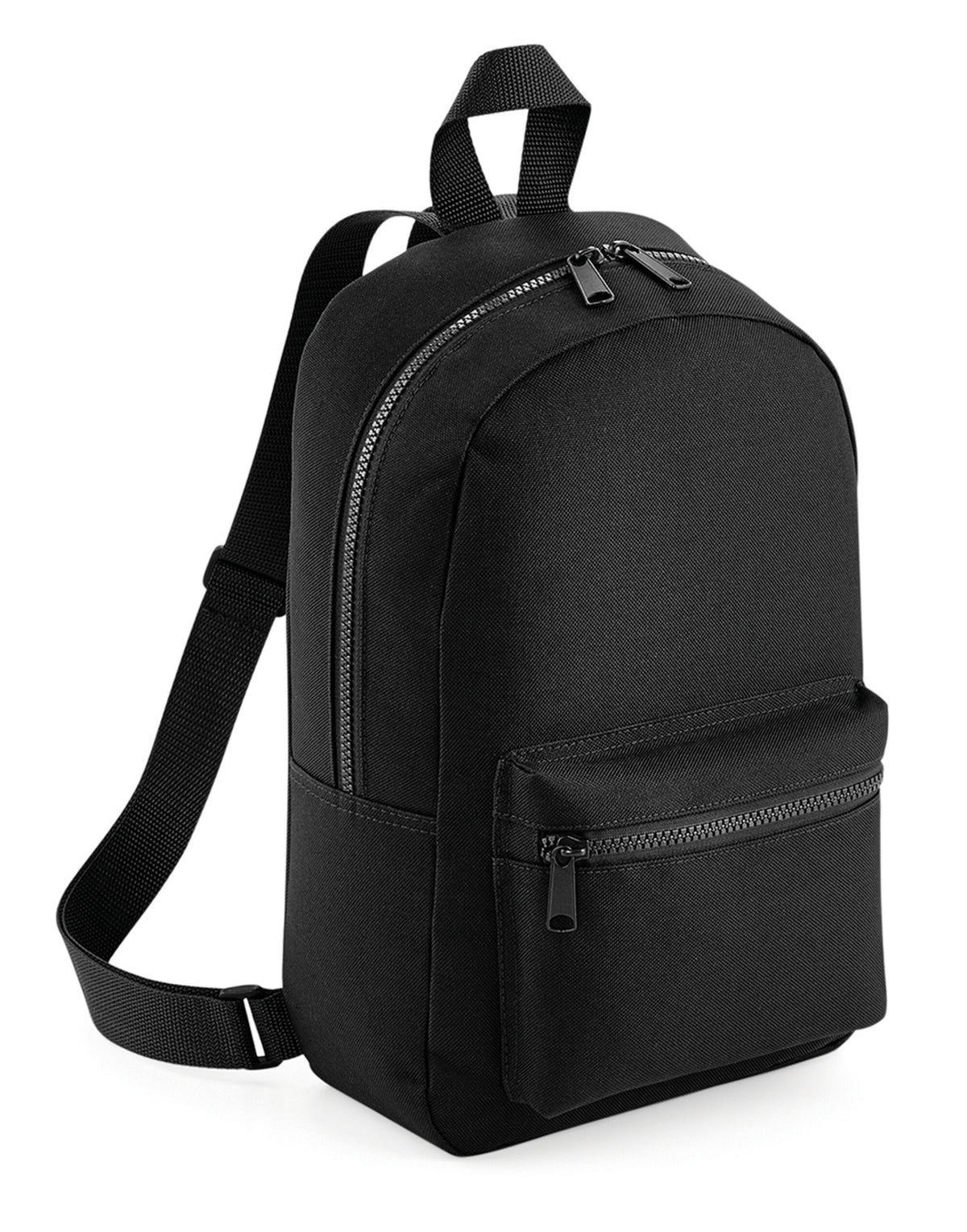 Bagbase BG153 Mini Essential Fashion Backpack - Black