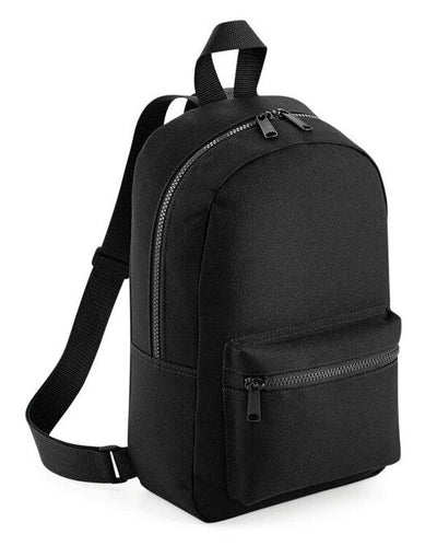 Bagbase BG153 Mini Essential Fashion Backpack - Black