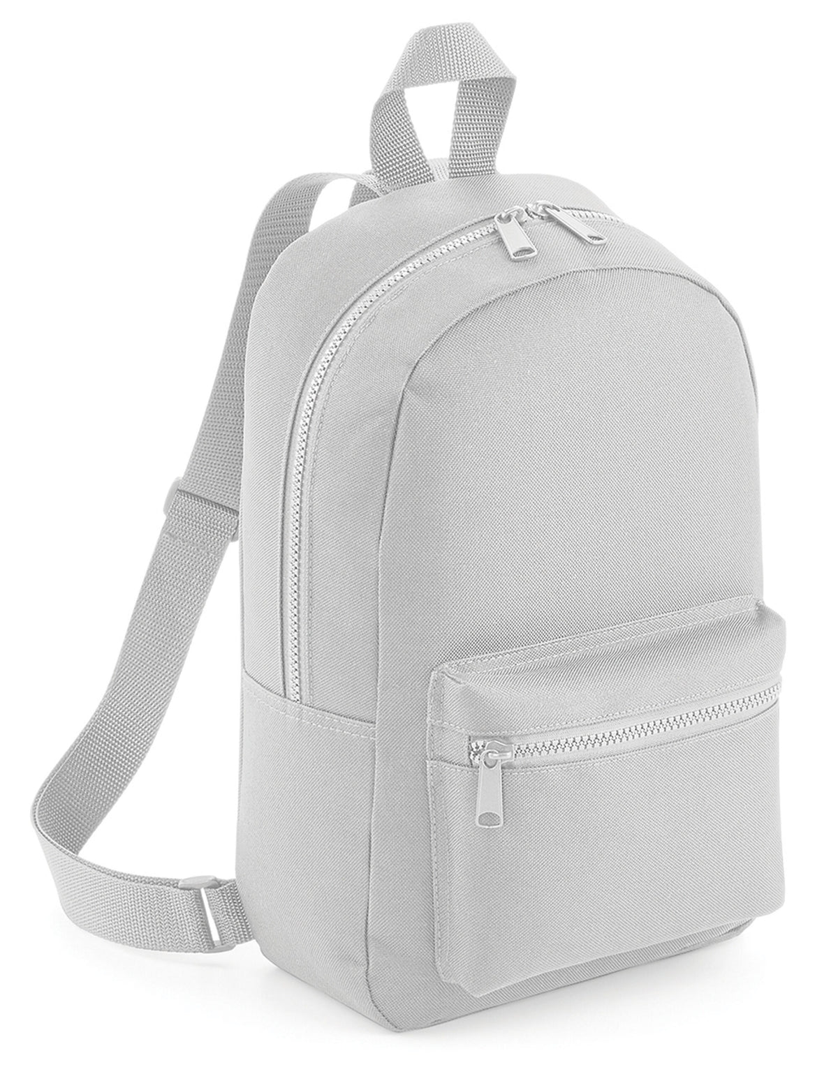Bagbase BG153 Mini Essential Fashion Backpack - Light Grey