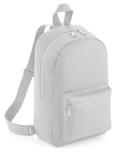 Bagbase BG153 Mini Essential Fashion Backpack - Light Grey