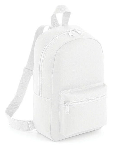 Bagbase BG153 Mini Essential Fashion Backpack - White