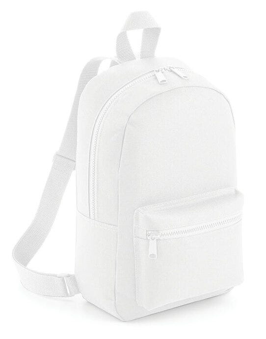Bagbase BG153 Mini Essential Fashion Backpack - White