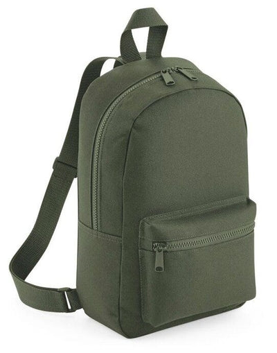 Bagbase BG153 Mini Essential Fashion Backpack - Olive Green