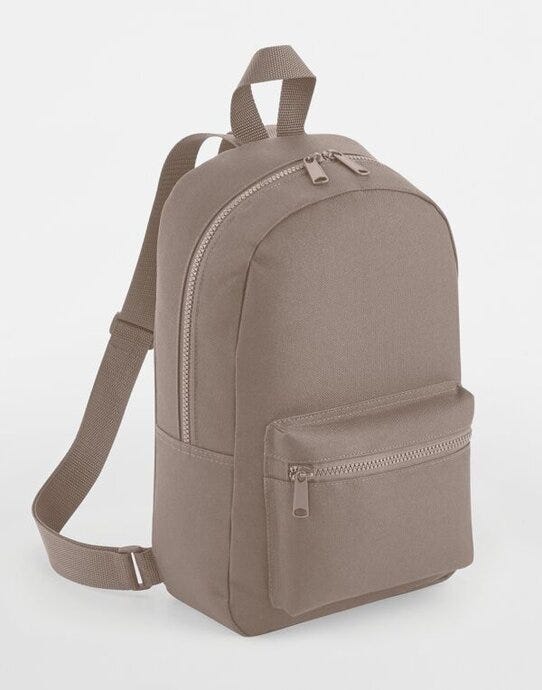 Bagbase BG153 Mini Essential Fashion Backpack - Mushroom