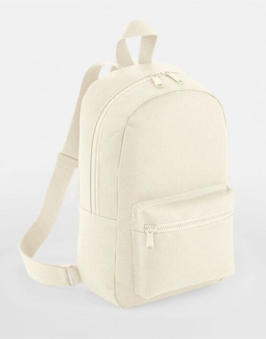 Bagbase BG153 Mini Essential Fashion Backpack - Natural