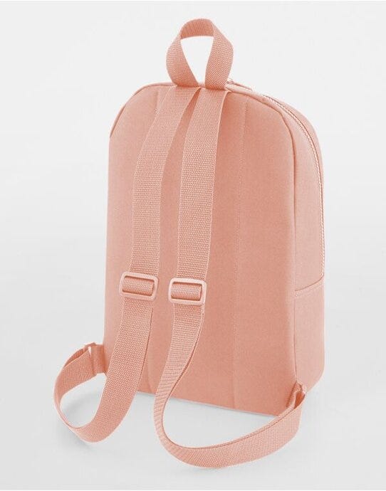 Bagbase BG153 Mini Essential Fashion Backpack - Peach