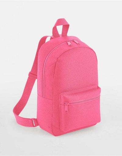 Bagbase BG153 Mini Essential Fashion Backpack - Candy Pink