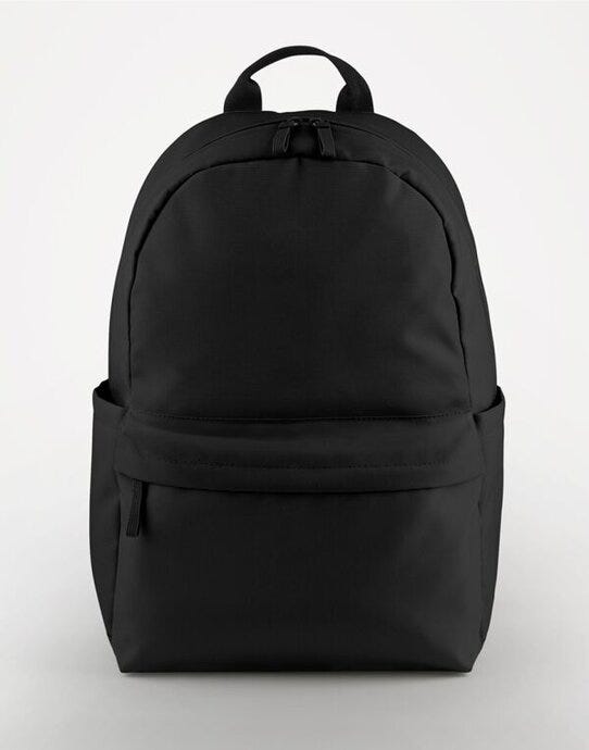 Bagbase BG185 Premium Recycled Backpack - Black