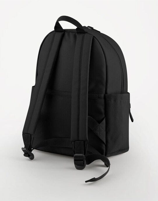 Bagbase BG185S Premium Recycled Mini Backpack - Black