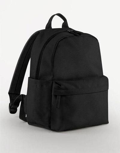 Bagbase BG185S Premium Recycled Mini Backpack - Black