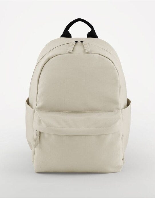 Bagbase BG185S Premium Recycled Mini Backpack - Natural Stone