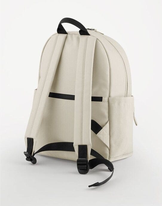Bagbase BG185S Premium Recycled Mini Backpack - Natural Stone