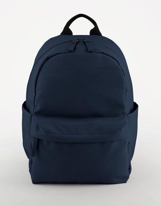 Bagbase BG185S Premium Recycled Mini Backpack - Navy