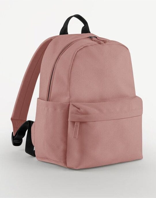 Bagbase BG185S Premium Recycled Mini Backpack - Rose
