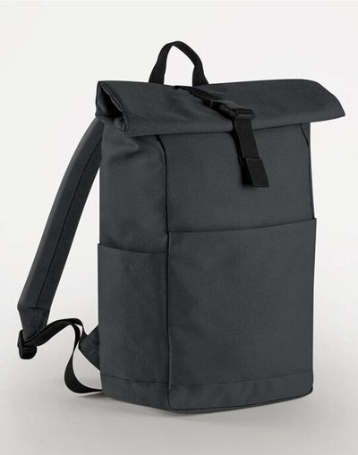 Bagbase BG186 Premium Recycled RollTop Backpk - Graphite Grey