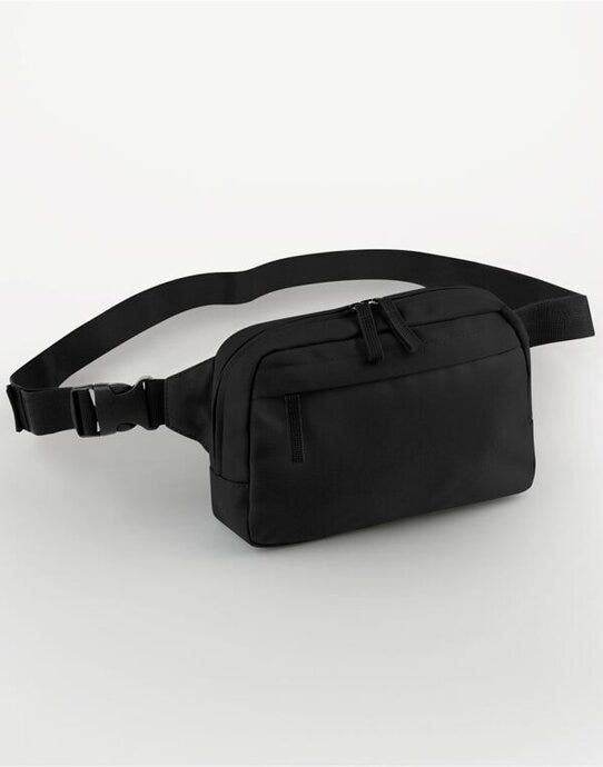 Bagbase BG187 Premium Recycled Cross Body Bag - Black