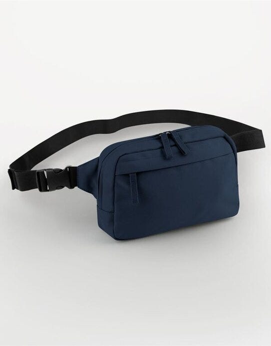 Bagbase BG187 Premium Recycled Cross Body Bag - Navy