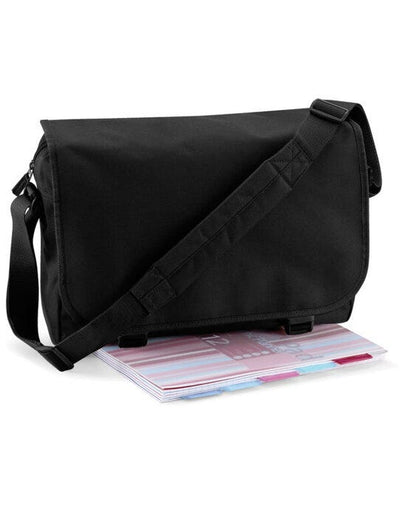 Bagbase BG21 Messenger Bag - Black