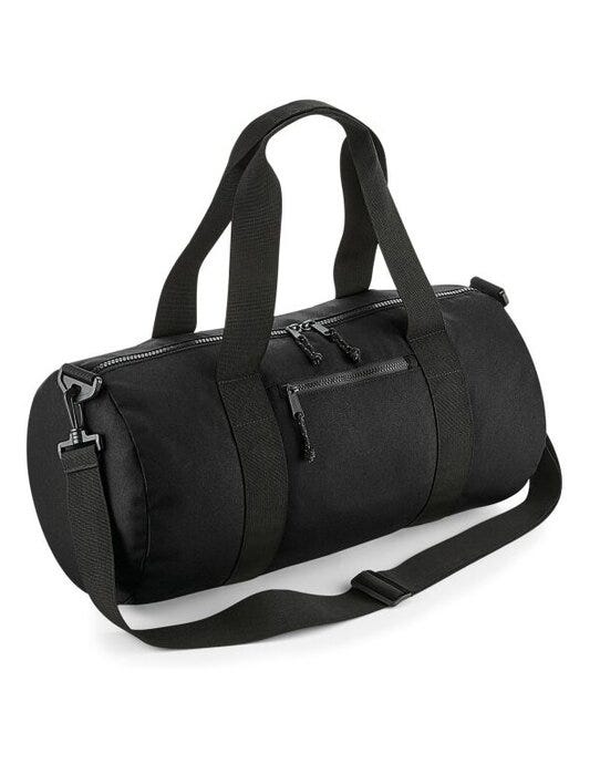 Bagbase BG284 Recycled Barrel Bag - Black