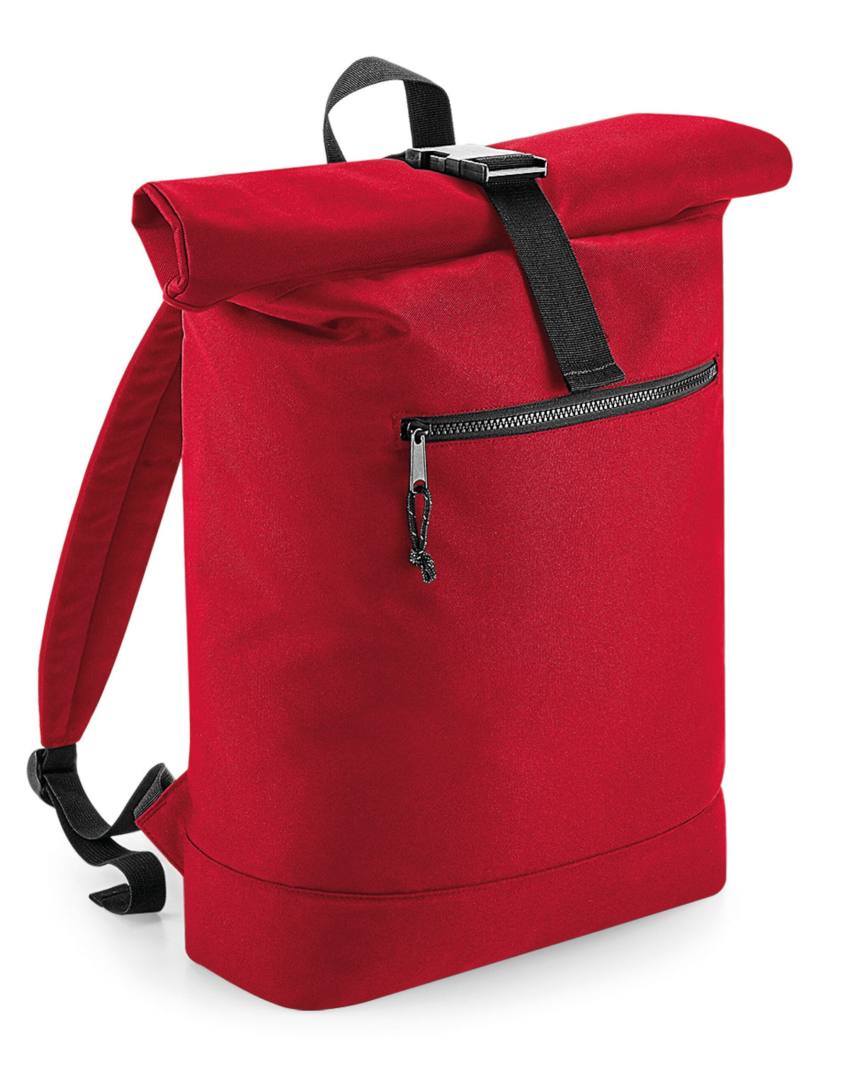 Bagbase BG286 Recycled Roll-Top Backpack - Classic Red