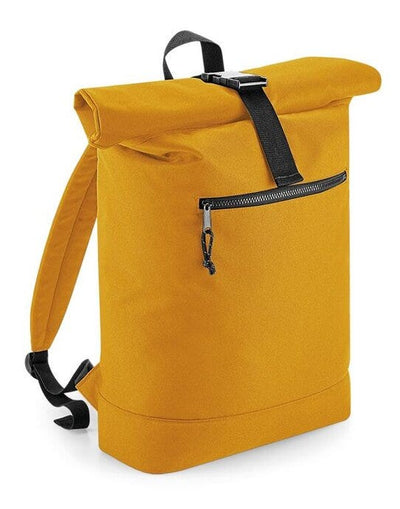 Bagbase BG286 Recycled Roll-Top Backpack - Mustard