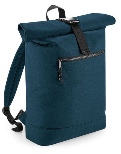 Bagbase BG286 Recycled Roll-Top Backpack - Petrol