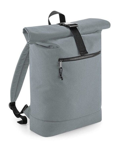 Bagbase BG286 Recycled Roll-Top Backpack - Pure Grey