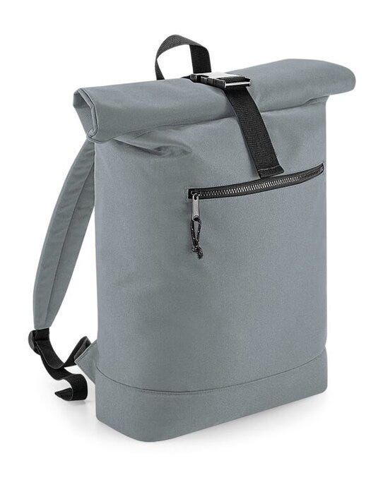 Bagbase BG286 Recycled Roll-Top Backpack - Pure Grey