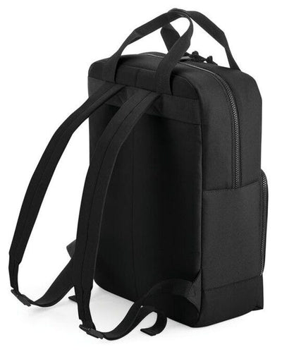Bagbase BG287 Recycled TwinHandle Cooler BPack - Black
